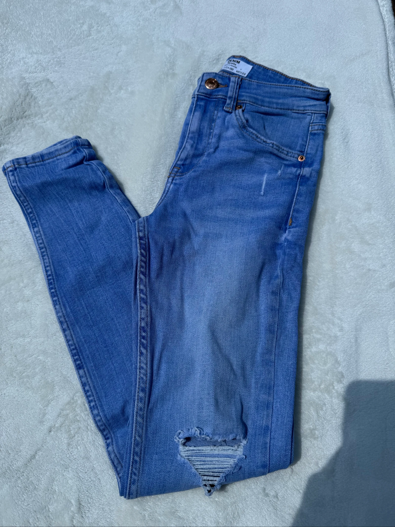 Jean bleu 